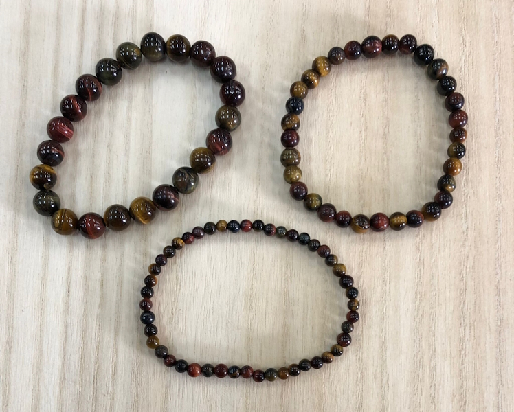 Pulsera ojo de tigre ojo de buey ojo halcón bola